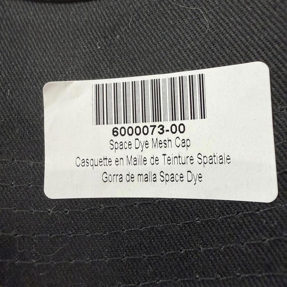 CAT Caterpillar Quality Machines Gray Space Dye Hat Trucker Mesh Back Snap Back - Picture 3 of 9